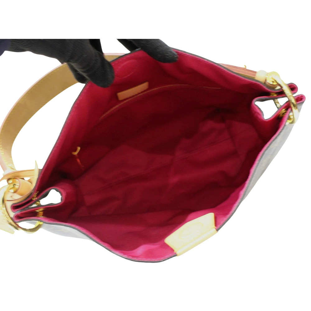 LOUIS VUITTON Graceful Monogram Brown Pink Hobo Bag - Picture 6 of 9